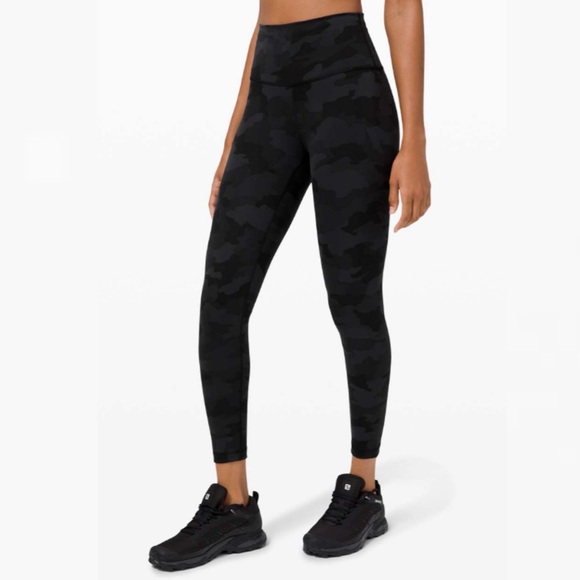 lululemon athletica Pants - Lululemon Wunder Train High Rise 25" Leggings— Heritage 365 Camo Deep Coal Multi